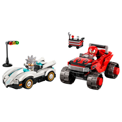 Конструктор Lego Sonic 77118 Автомобиль Сильвера против монстр-трака Наклза 1